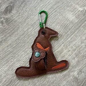 Harry Potter Sorting Hat Bag clip with snap